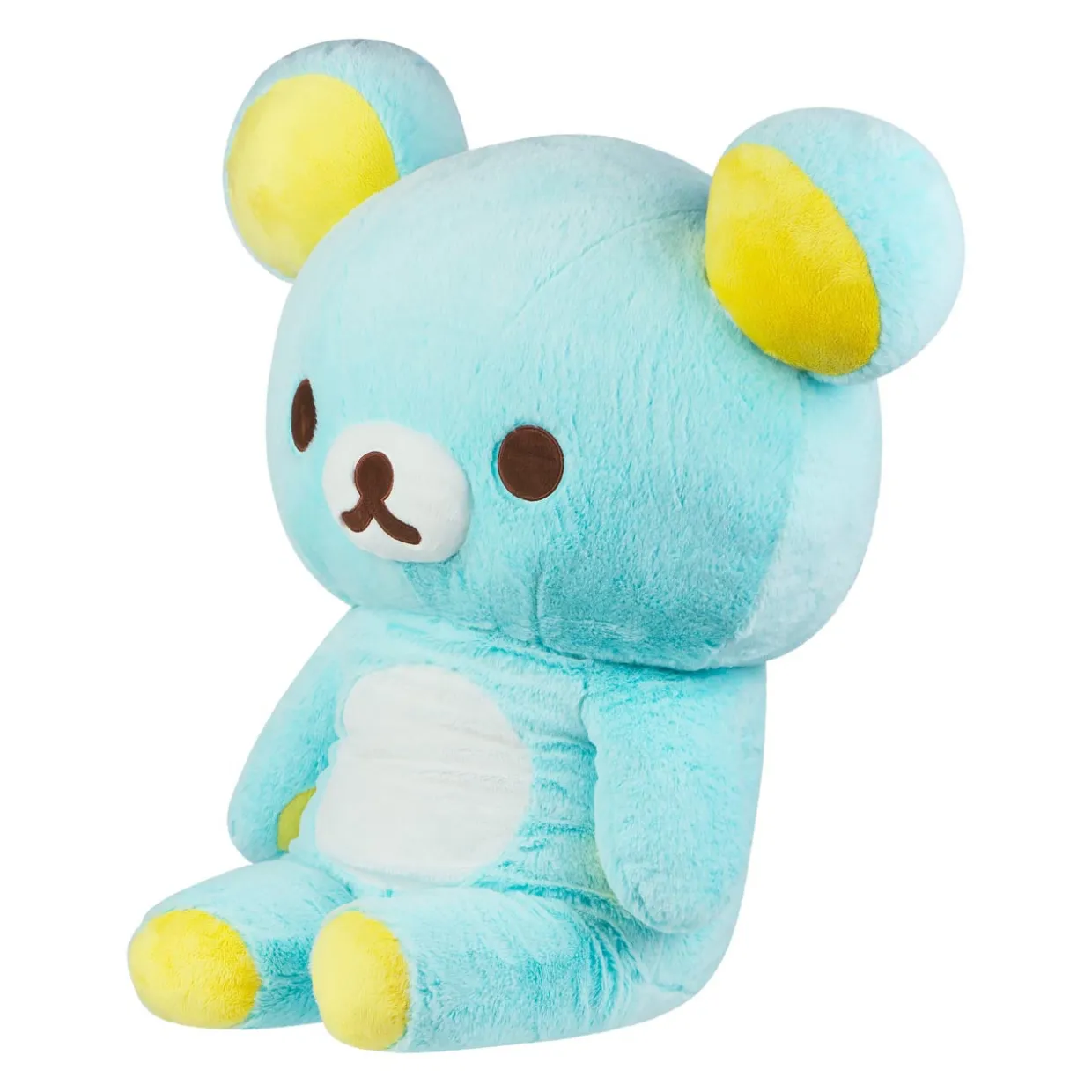 Rilakkuma San-X Original Long Pile Sherbet Series JUMBO Plush - Blue