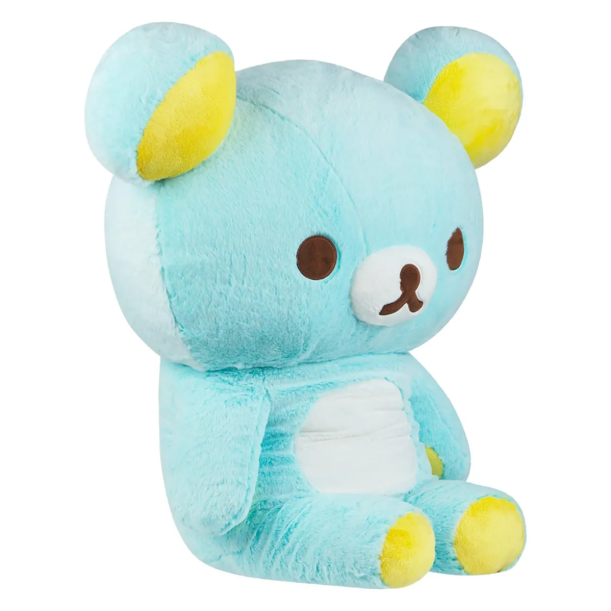 Rilakkuma San-X Original Long Pile Sherbet Series JUMBO Plush - Blue