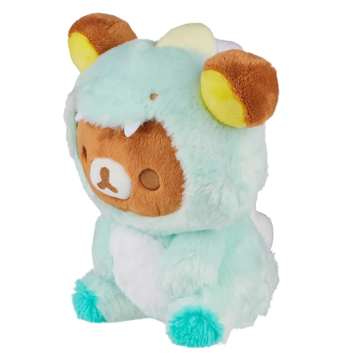 Rilakkuma San-X Original Plays with Dino Series Plush - Pastel Green