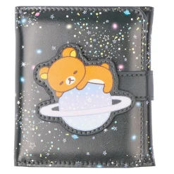 Rilakkuma Space Pu Leather Tri Fold Wallet Pouch
