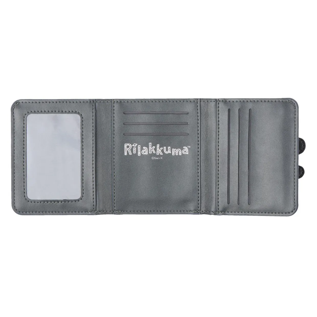 Rilakkuma Space Pu Leather Tri Fold Wallet Pouch