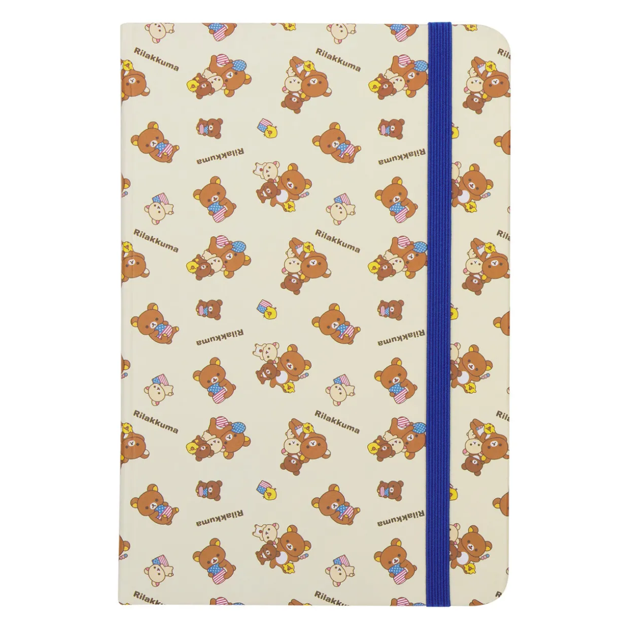 Rilakkuma 20th Anniversary USA Tour A6 Notebook 50 pages - Yellow