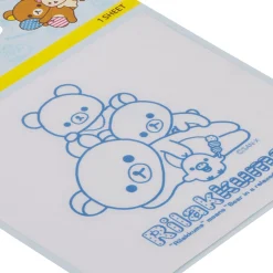 Rilakkuma 20th Anniversary USA Tour Sticker Decal - Blue