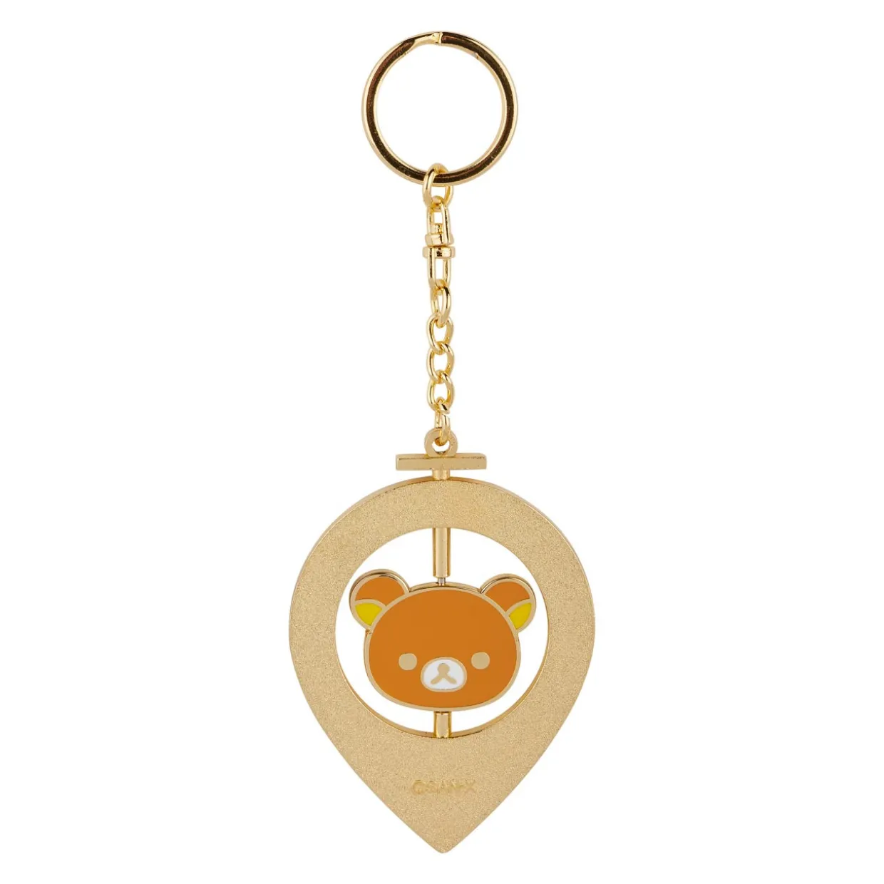 Rilakkuma 20th Anniversary USA Tour Floating Enamel Keychain