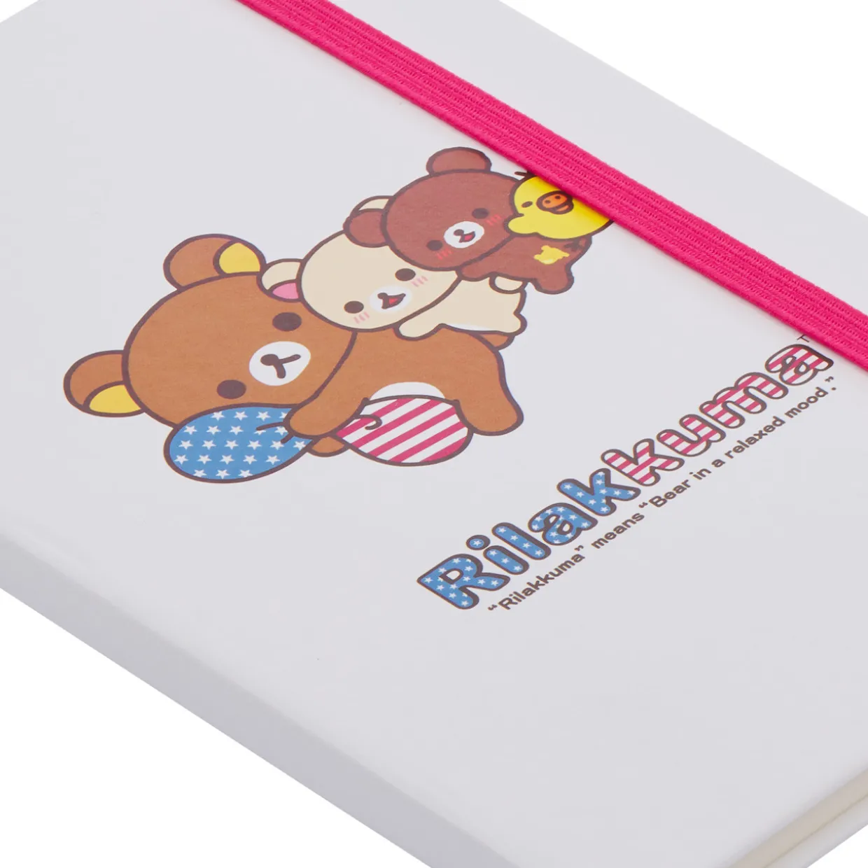 Rilakkuma 20th Anniversary USA Tour Notebook 50 pages - White
