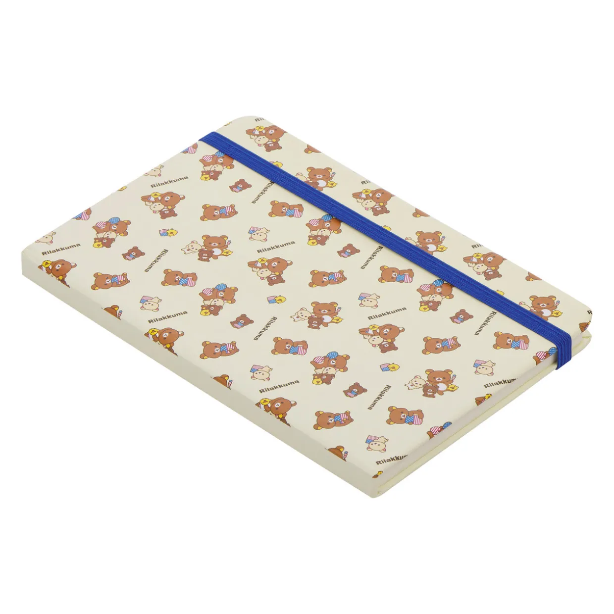 Rilakkuma 20th Anniversary USA Tour A6 Notebook 50 pages - Yellow