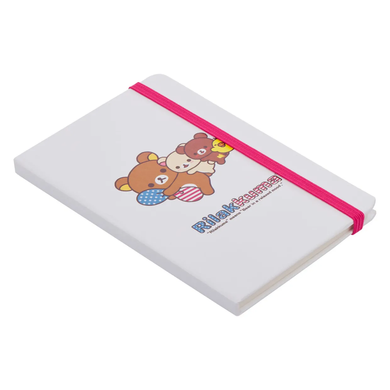 Rilakkuma 20th Anniversary USA Tour Notebook 50 pages - White