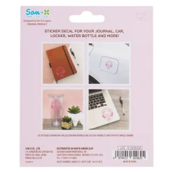 Rilakkuma 20th Anniversary USA Tour Drop Pin Decal - Red