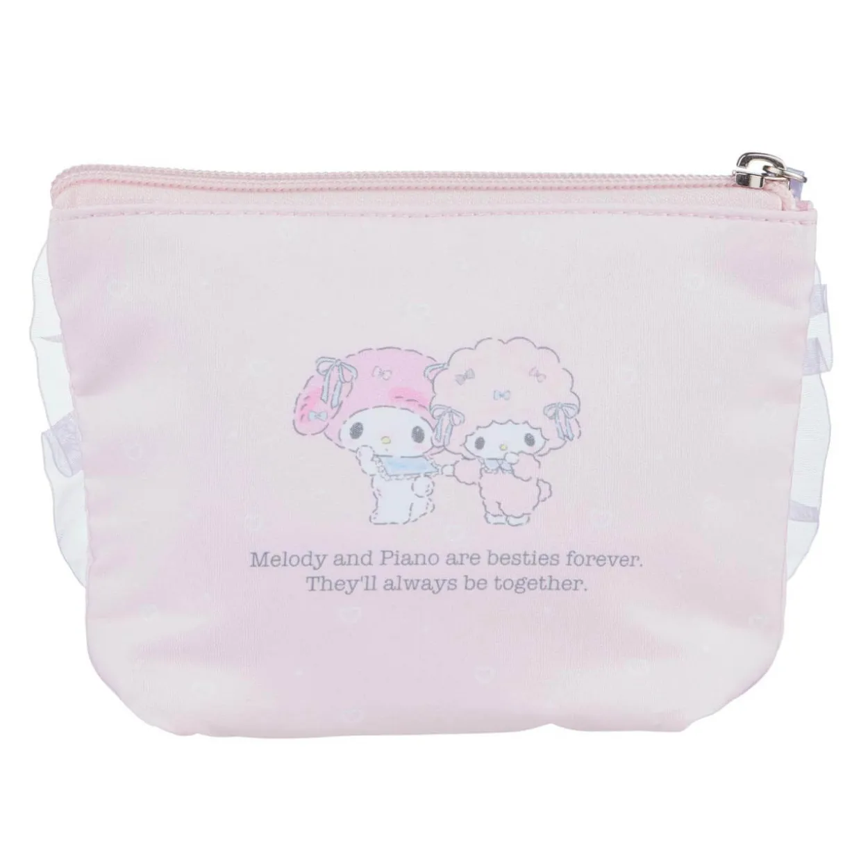 Sanrio My Melody Small Tote Pouch - Pink/Blue