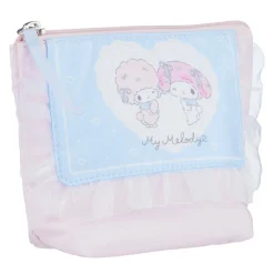 Sanrio My Melody Small Tote Pouch - Pink/Blue