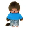 Sekiguchi Monchhichi Boy Street Fashion Plush Doll - Blue