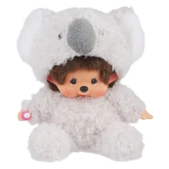 Sekiguchi Monchhichi Sitting Fluffy Koala Doll Plush