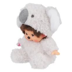 Sekiguchi Monchhichi Sitting Fluffy Koala Doll Plush