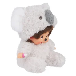 Sekiguchi Monchhichi Sitting Fluffy Koala Doll Plush