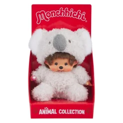 Sekiguchi Monchhichi Sitting Fluffy Koala Doll Plush