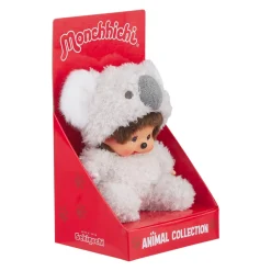 Sekiguchi Monchhichi Sitting Fluffy Koala Doll Plush