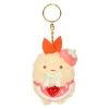 Sumikkogurashi Ebi San-X Original Strawberry Series Keychain