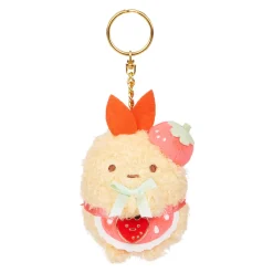 Sumikkogurashi Ebi San-X Original Strawberry Series Keychain