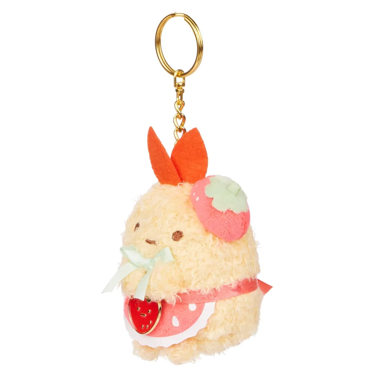 Sumikkogurashi Ebi San-X Original Strawberry Series Keychain