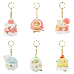 Sumikkogurashi Musical Christmas Blind Box Keychain Plush - 1pc