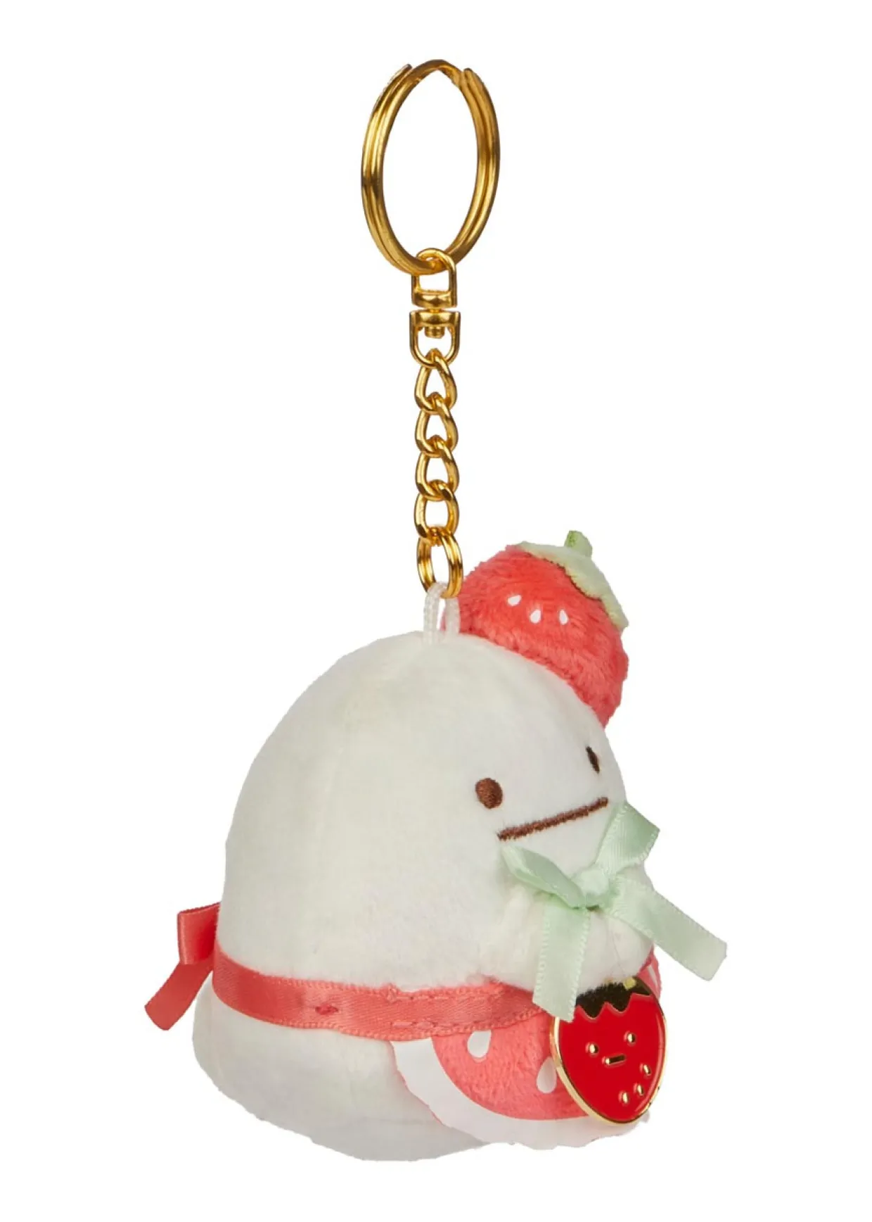 Sumikkogurashi Obake San-X Original Strawberry Series Keychain