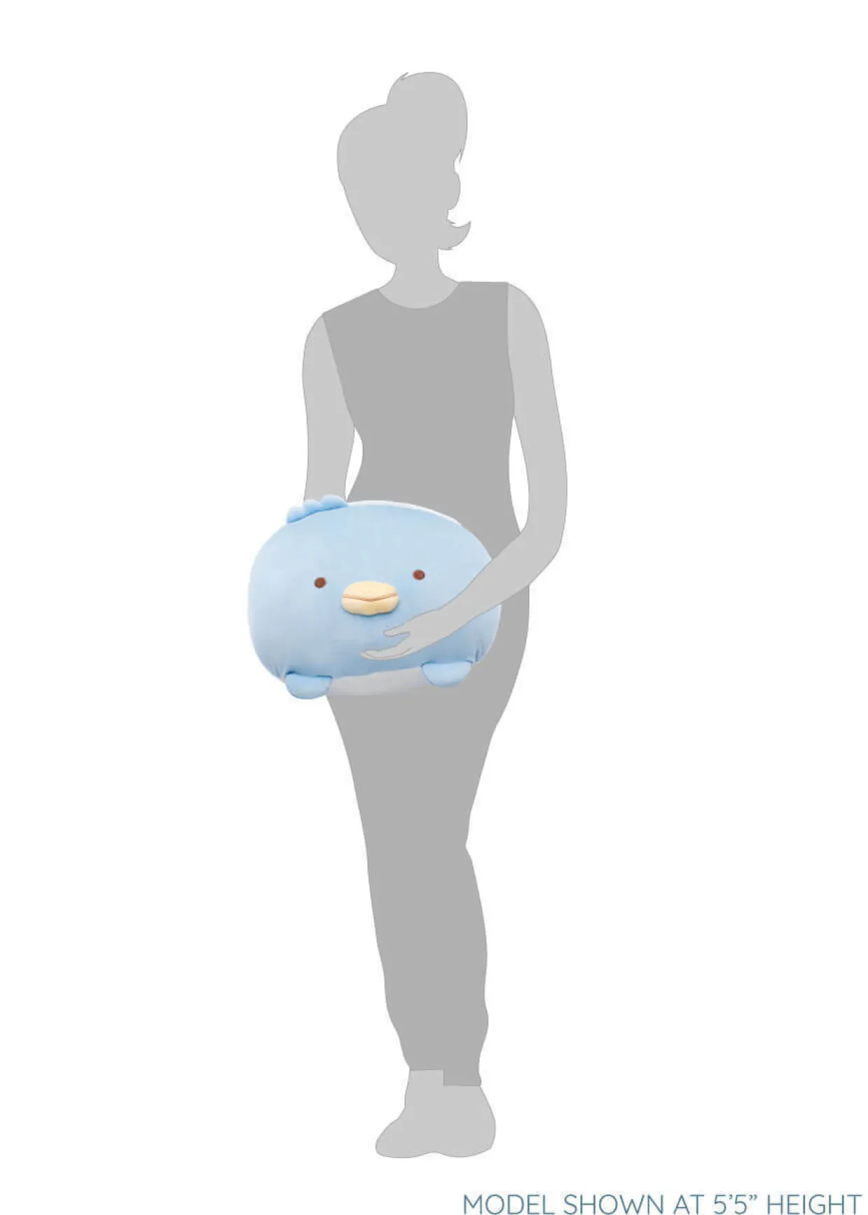 Sumikkogurashi San-X Original Real Penguin Mochi Cushion Plush