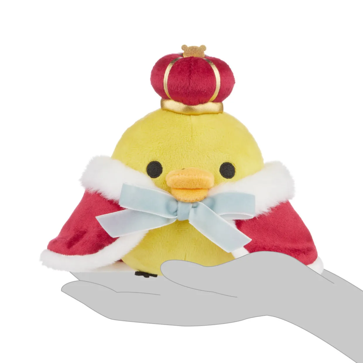 20th Anniversary Edition Kiiroitori San-X Original Cape and Crown Plush