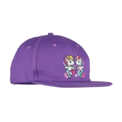 tokidoki Mermicorno Baseball Snapback Cap - Lavender