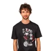 tokidoki Silver Samurai T-Shirt - Black