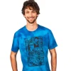 tokidoki Swirly T-Shirt - Tie Dye Blue
