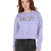 tokidoki x Hello Kitty Kawaii Line Up Cropped Pullover - Lavender